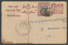 Timbre & Carte 1943 ( Jaipur ) - Jaipur