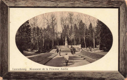 LUXEMBOURG - Monument De La Princesse Amélie - Animé - Carte Postale Ancienne - Luxemburg - Town