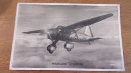 Aviation AVION WESTLAND LYSANDER 1937 - 1919-1938: Entre Guerras