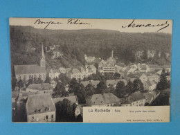 La Rochette Fels Vue Prise Des Ruines - Larochette