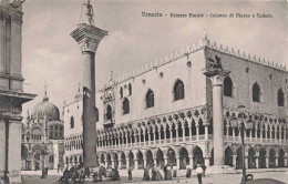ITALIE - Venezia - Palazzo Ducale - Colonne Di Marco E Todoro - Animé - Carte Postale Ancienne - Oostende