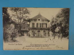 Mondorf Les-Bains Vue De L'Etablissement En Entrant Dans Le Parc - Bad Mondorf