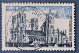 Cathédrale De LAON, N°1235, Petite Variété, Nuages Noirs ( V2308/6.5) - Gebruikt