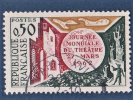 Journée Du Théatre, N°1334, Petite Variété, Pôle Sud Absent ( V2308/7.2) - Used Stamps