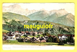 SUISSE / CANTON DE VAUD VD / OLLON / CHESIÈRES ET PANORAMA DES ALPES VAUDOISES - Ollon