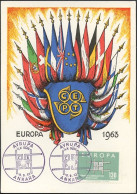 Europa CEPT 1963 Turquie - Türkei - Turkey CM Y&T N°1673 - Michel N°MK1889  - 130k EUROPA - 1963