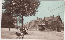 Leicester 1906; Hill Top London Road (tramway) - Circulated. - Leicester