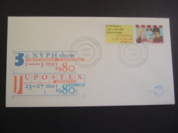 E184 - Filatelie (NVPH-show En Jupostex) (1980)  (MAP20-TVN) - FDC