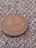 1 Ct Dupuis 1910 - 1 Centime