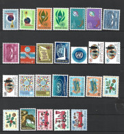 Timbre De Nations Unies New-York Neuf **    N 133 / 158  Année 1965 / 1966 - Neufs