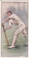 40 Tom Shepherd, Surrey - Cricketers 1930 - Players Cigarette Card - Original  Card - Player's