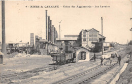 81-CARMAUX- MINES DE CARMAUX- USINE DES AGGLOMERES- LES LAVOIRS - Carmaux