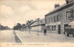 76-PETIT-QUEVILLY- LA POSTE ET LA ROUTE DE CAEN - Andere & Zonder Classificatie