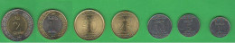 SAUDI ARABIA Set Coins 2016 1  5 10 25 50 Halala + 1  2 Riyals AH 1438 Bimetallic + Nickel Coins Arabie Saoudite - Saudi-Arabien