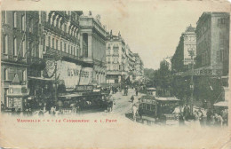 FRANCE - Marseille - Rue La Cannebière - RI Phot - Animé - Carte Postale Ancienne - Canebière, Stadtzentrum