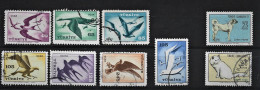 TURKEY - BIRDS AND DOGS  - TURKISH  STAMPS - UMM -MINT AND USED - Usados