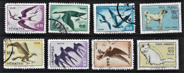 TURKEY - BIRDS AND DOGS 1 - TURKISH  STAMPS - UMM -MINT AND USED - Oblitérés