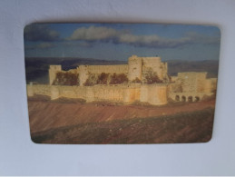 SYRIA / SYRIE/CHIPCARD/  500 SYRIAN POUND/ EASYCOMM/ FORTRESS / USED   Card     ** 14654** - Syrie