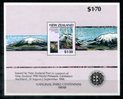 NEUSEELAND Block 13, Bl.13 Mnh - Tongariro Nationalpark - NEW ZEALAND / NOUVELLE-ZÉLANDE - Blocks & Sheetlets