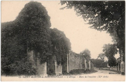 76. SAINT-MARTIN-DE-BOSCHERVILLE. L'Abbaye. Murs De L'enceinte. 12 - Saint-Martin-de-Boscherville