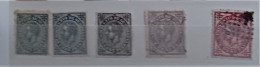 Serie 183 Y  187, Dentados,nuevos Los Tres Primeros,usados  Los Dos Ultimos, Completa. - Unused Stamps