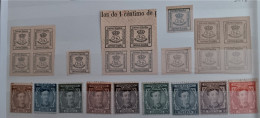 Serie 173 Al   182,sin  Dentar Y  Dentados,nuevos Y  Completa. - Unused Stamps