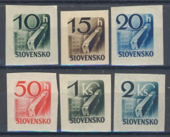 Slovaquie 1943 Mi 115-20 (Yv TPJ 28-33), (MNH)** - Nuevos