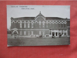 Seelye Theatre Abilene - Kansas   Ref  6149 - Autres & Non Classés