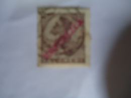 AZORES PORTUGAL  USED   STAMPS   0VEPRINT 25C WITH  POSTMARK 1912 - Autres & Non Classés