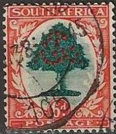 SOUTH AFRICA 1933 Orange Tree - 6d - Green And Orange FU - Used Stamps
