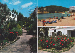 MENORCA, BALEARES, CALA GALDANA, BEACH, GARDENS, SPAIN - Menorca