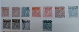 Serie 162 Y  171,  Dentados,nuevos Menos Los Dos Ultimos Y  Completa. - Unused Stamps