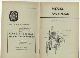 * Ieper - Ypres * (Iepers Kwartier - Jaargang 1 - Nrs 3 & 4 - December 1965) Tijdschrift Voor Heemkunde - Aardrijkskunde & Geschiedenis