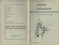 * Ieper - Ypres * (Iepers Kwartier - Jaargang 3 - Nr 1 - Maart 1967) Tijdschrift Voor Heemkunde - Heemkundige Kring - Aardrijkskunde & Geschiedenis