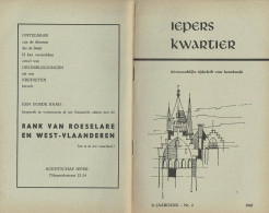 * Ieper - Ypres * (Iepers Kwartier - Jaargang 3 - Nr 2 - Juni1967) Tijdschrift Voor Heemkunde - Heemkundige Kring - Geographie & Geschichte