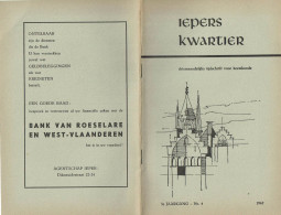 * Ieper - Ypres * (Iepers Kwartier - Jaargang 3 - Nr 4 - December 1967) Tijdschrift Voor Heemkunde - Heemkundige Kring - Geografía & Historia