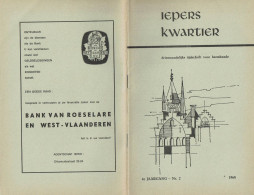 * Ieper - Ypres * (Iepers Kwartier - Jaargang 4 - Nr 2 - Juni 1968) Tijdschrift Voor Heemkunde - Heemkundige Kring - Géographie & Histoire