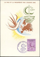 Turquie - Türkei - Turkey CM 1966 Y&T N°1797 - Michel N°MK2019 - 130k EUROPA - Cartoline Maximum