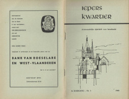 * Ieper - Ypres * (Iepers Kwartier - Jaargang 4 - Nr 3 - September 1968) Tijdschrift Voor Heemkunde - Heemkundige Kring - Geographie & Geschichte