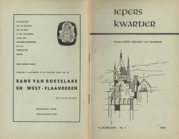 * Ieper - Ypres * (Iepers Kwartier - Jaargang 4 - Nr 4 - December 1968) Tijdschrift Voor Heemkunde - Heemkundige Kring - Geografía & Historia