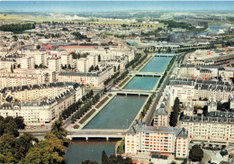 Caen * Vue Aérienne Sur La Ville Et Les Ponts Sur L'orne - Caen