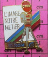 812H Pin's Pins / Beau Et Rare / FRANCE TELECOM / DTRN L'IMAGE NOTRE METIER - France Télécom