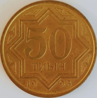 Kazakhstan - 50 Tiyn 1993, KM# 5 (#2567) - Kazakhstan