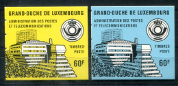 LUXEMBURG MH 1 Mnh, 2 Versch.Deckelfarben  - CEPT-Mitläufer - LUXEMBOURG - Booklets