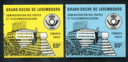 LUXEMBURG MH 1 Mnh, 2 Versch.Deckelfarben  - CEPT-Mitläufer - LUXEMBOURG - Markenheftchen