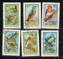 HONGRIE : OISEAUX - POSTE AERIENNE - N° Yvert 360/365 Obli. - Used Stamps