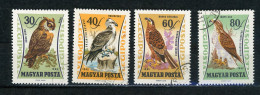 HONGRIE : OISEAUX - POSTE AERIENNE - N° Yvert 250/253 Obli. - Used Stamps