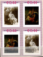 Netherlands Canon Rembrandt Painting Selfportrait With Saskia, Prodigal Son MNH Paintings Verloren Zoon, 17th Century, - Rembrandt