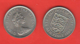 Jersey 10 New Pence 1980 - Jersey