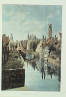 Belgique Bruges Le Canal - Prints & Engravings